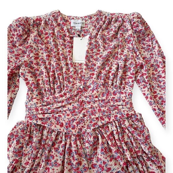 Sabina Musayev Verbena Mini Dress, Floral print, Size L, New with tag - Picture 9 of 16
